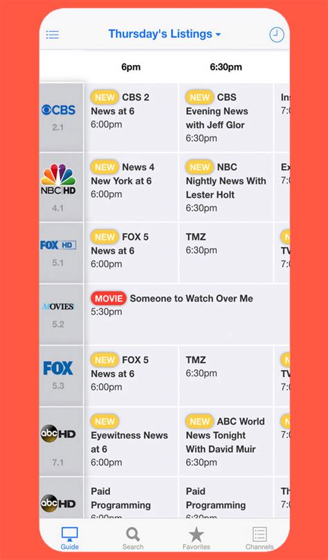 this tv tonight schedule